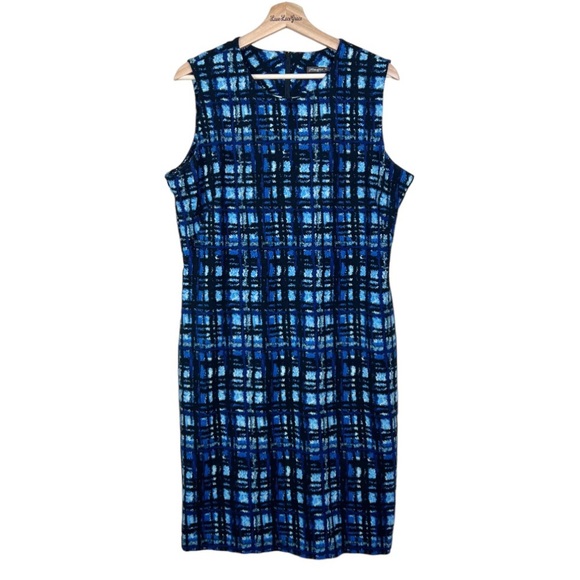 J. McLaughlin Dresses & Skirts - SOLD! J. McLaughlin Plaid Sheath Dress